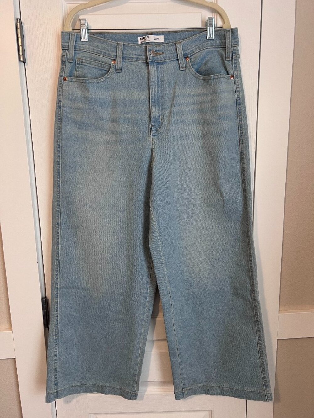 Signature by Levi Strauss & Co. Heritage Wide Leg Jeans - Size 16 / W33